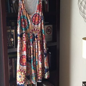 Ladies Large Multicolor Summer Dress